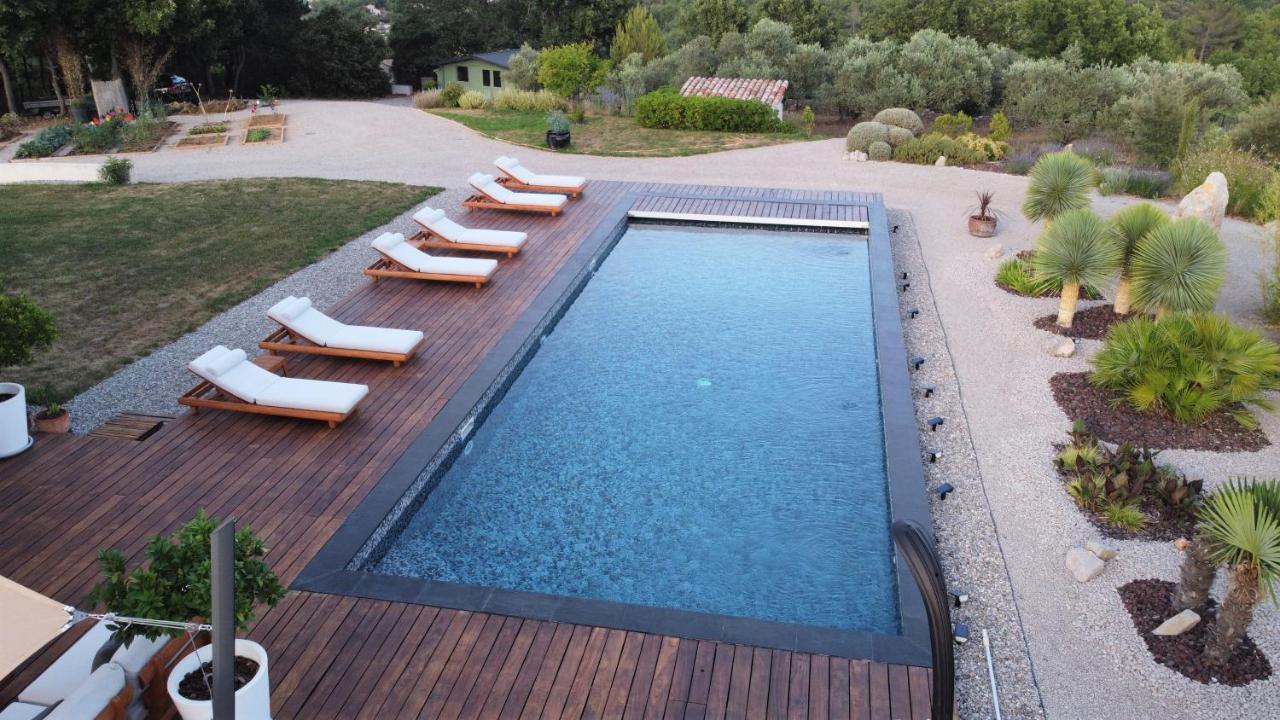 Villa Otilia-Bed And Breakfast-Chambres D'Hotes En Provence Rians  Exterior foto